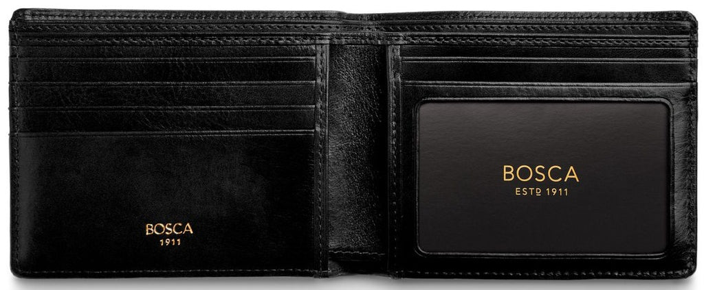 Bosca Old Leather 5-Pocket Wallet w/ ID