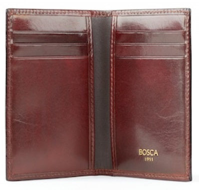 Bosca Old Leather 8 Pocket Credit Card Case