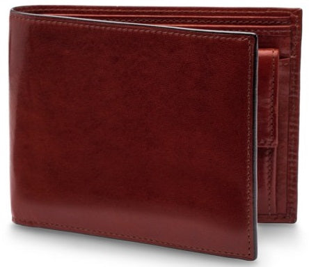 Bosca Old Leather Euro-Size Wallet w/ Coin Pocket