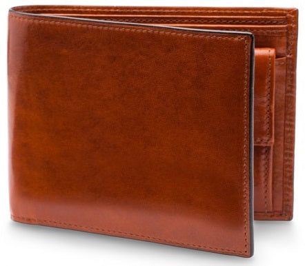 Bosca Old Leather Euro-Size Wallet w/ Coin Pocket