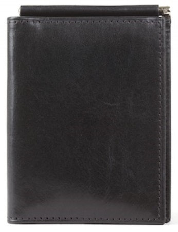 Bosca Old Leather Money Clip w/ Pockets