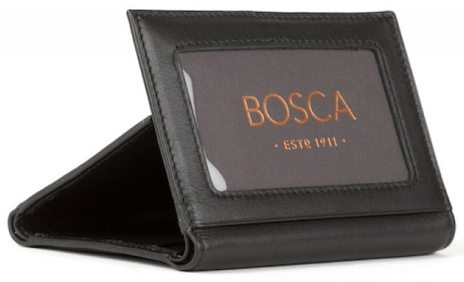 Bosca Nappa Vitello Single I.D. Trifold Wallet