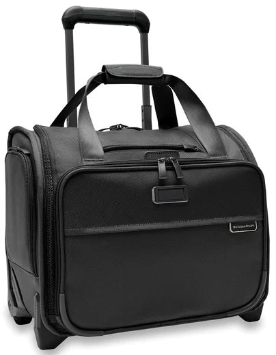 Briggs & Riley Baseline Rolling Cabin Bag in Black