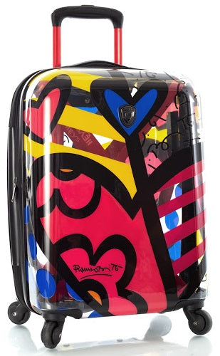 Britto by Heys "A New Day" 21" Transparent Case