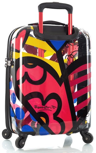 Britto by Heys "A New Day" 21" Transparent Case