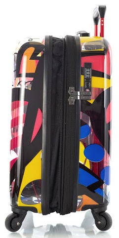 Britto by Heys "A New Day" 21" Transparent Case