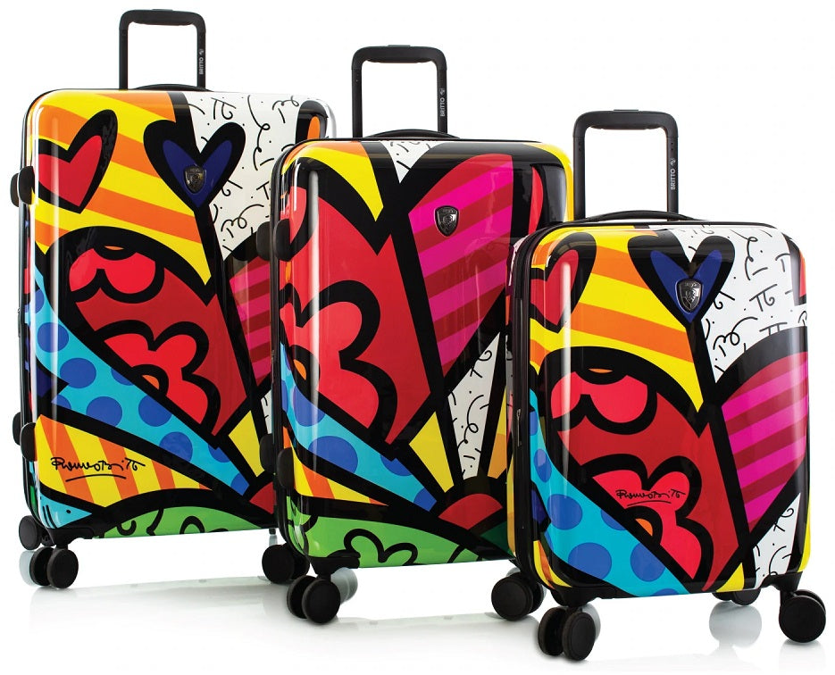 Britto by Heys "A New Day" 3-Piece Luggage Set