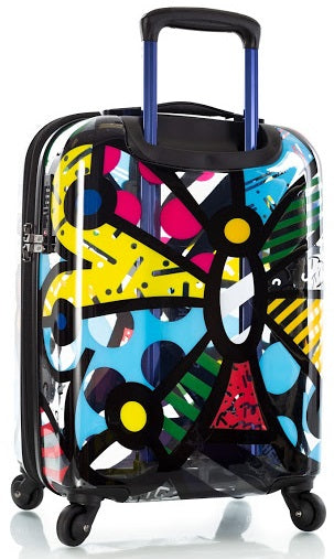 Britto by Heys "Butterfly" 21" Hardside Transparent Spinner Case
