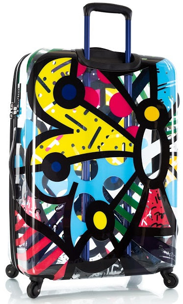 Britto by Heys "Butterfly" 30" Hardside Transparent Spinner Case