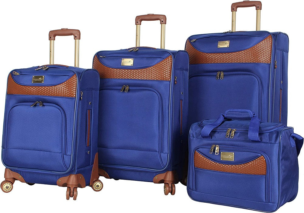 Carribean Joe Castaway 4-Piece Luggage Set