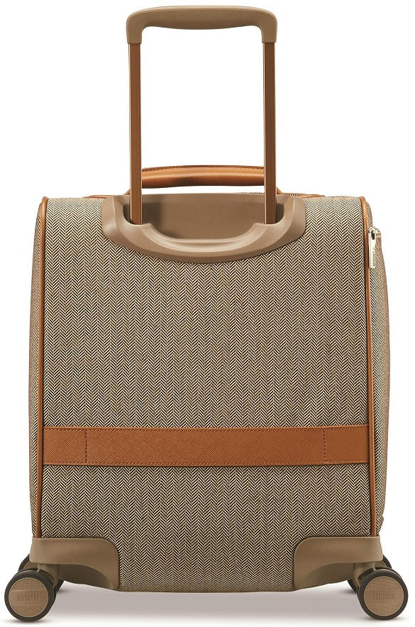 Hartmann Herringbone Deluxe Underseat Carry-On Spinner