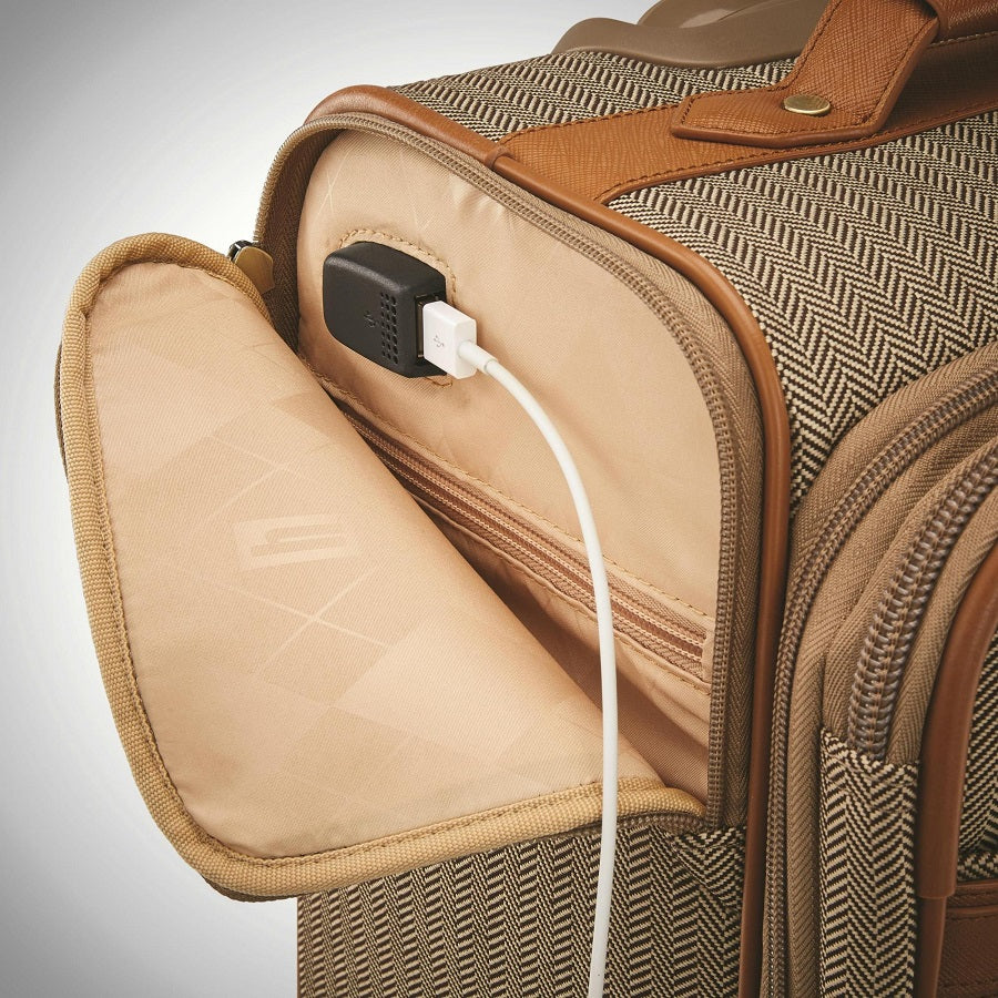 Hartmann Herringbone Deluxe Carry-On Spinner