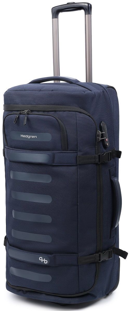 Hedgren Compact Rolling Duffel in Peacoat Blue