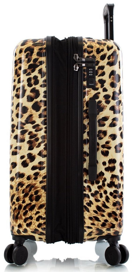 Heys Brown Leopard 3-Piece Luggage Set