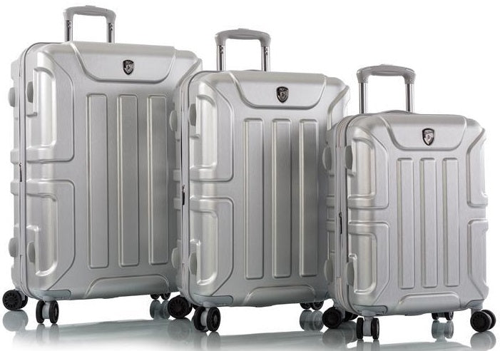 Heys Commander 3-Piece Luggage Set in Silver