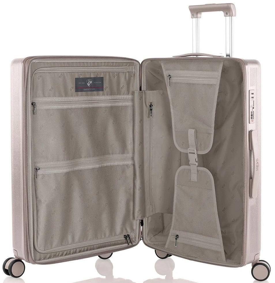 Heys Earth Tones 3-Piece Luggage Set