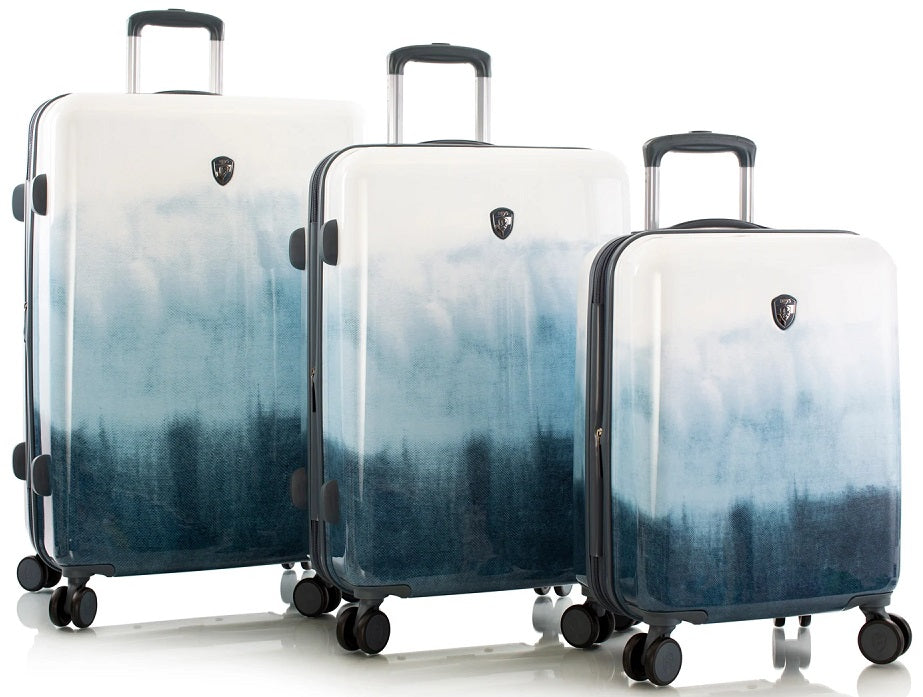 Heys Tie-Dye Blue 3-Piece Luggage Set