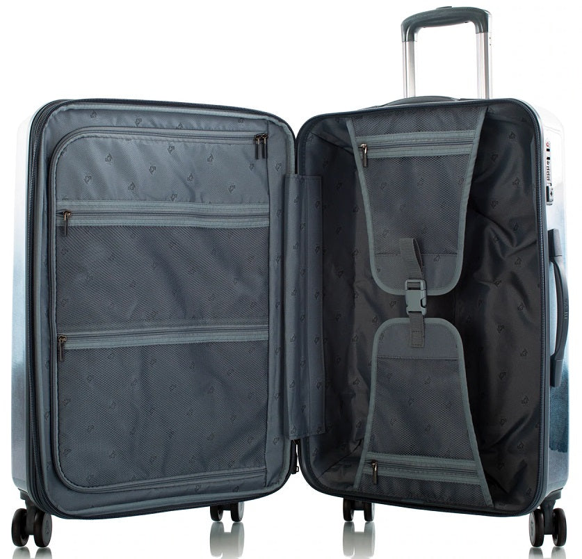 Heys Tie-Dye Blue 3-Piece Luggage Set
