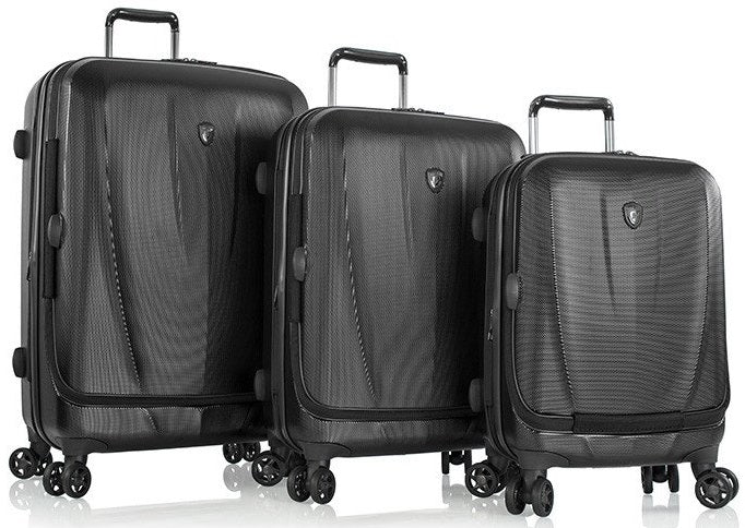 Heys Vantage 3-Piece Luggage Set in Black
