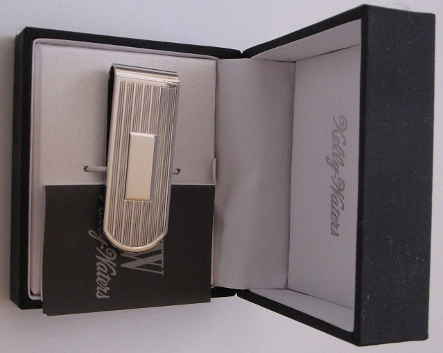 Kelly Waters Rhodium Plated Money Clips