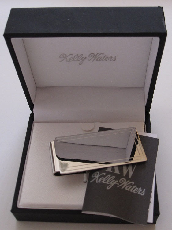 Kelly Waters Rhodium Plated Money Clips