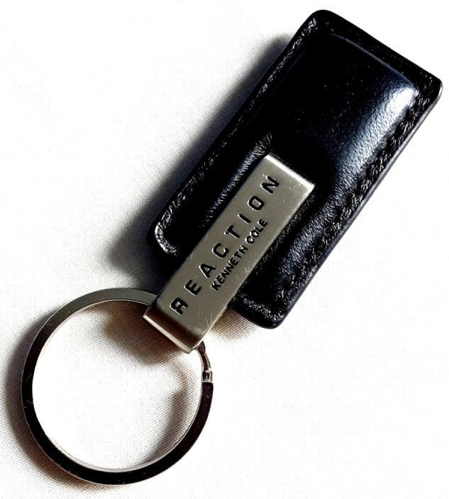 Kenneth Cole Leather Key Chain in A