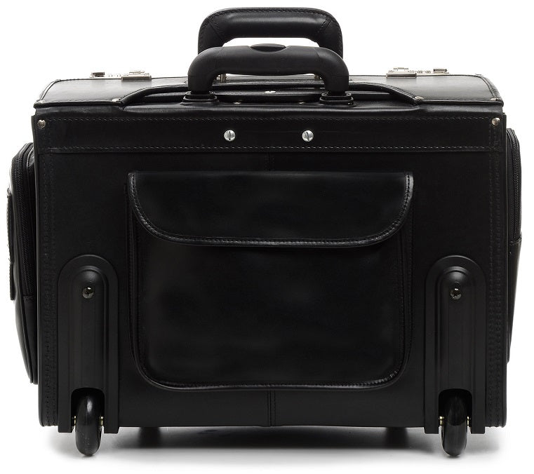 Korchmar Counselor Leather Wheeled Litigation Case