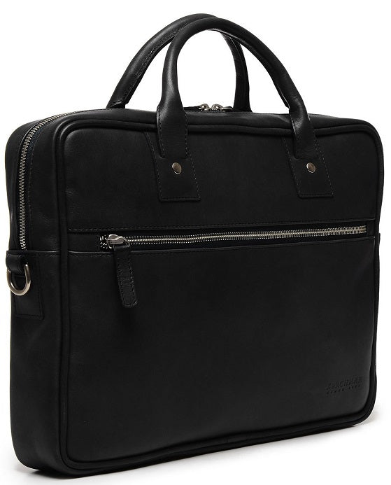 Korchmar Edwin Slim Leather Briefcase