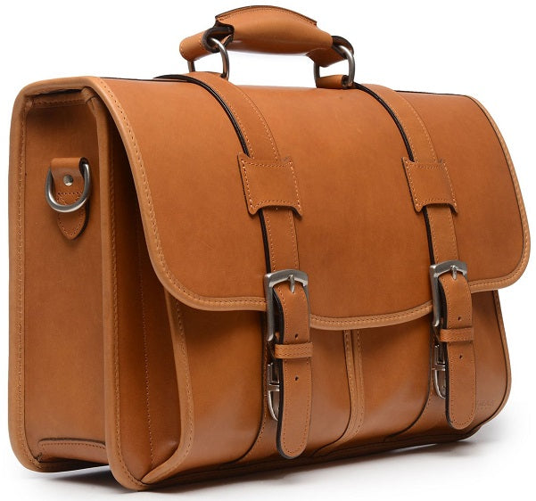 Korchmar Garfield Leather Laptop Briefcase