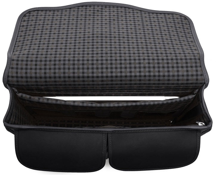 Korchmar Garfield Leather Laptop Briefcase