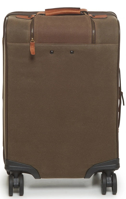 Korchmar Hudson 22" Waxed Canvas Wheeled Carry-On