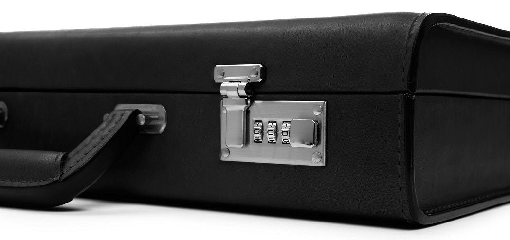 Korchmar Monroe 4" Leather Attache Case
