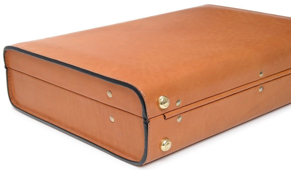 Korchmar Monroe 5" Leather Attache Case