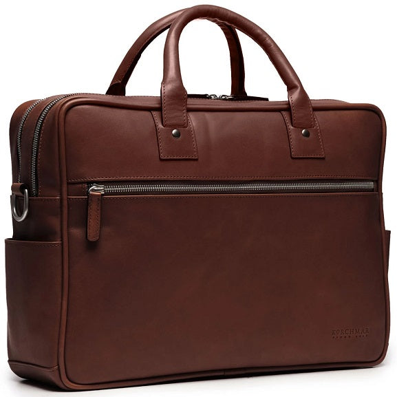 Korchmar Redford Leather Laptop Briefcase