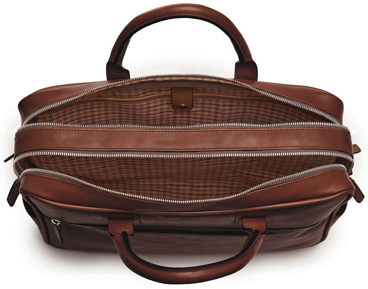Korchmar Redford Leather Laptop Briefcase