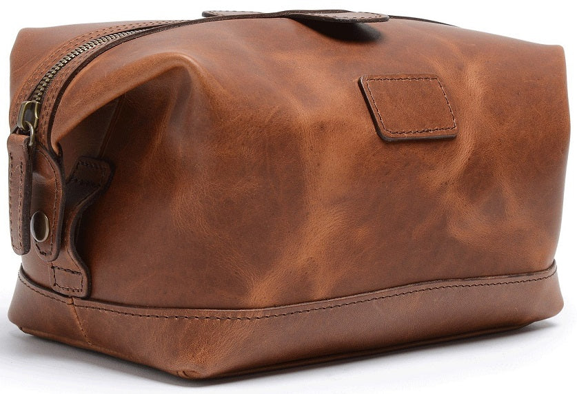Korchmar Ryder Leather Dopp Kit