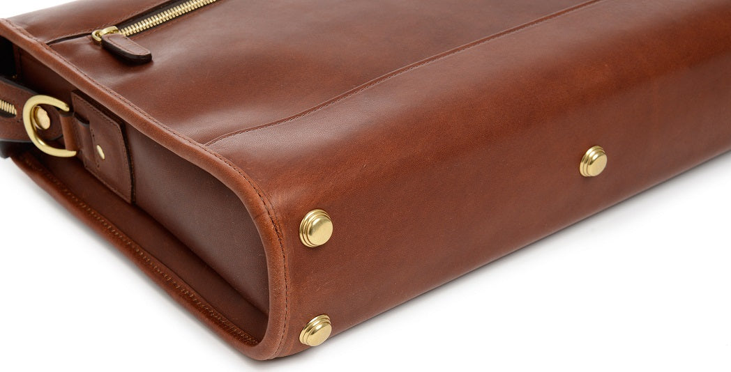 Korchmar Sawyer Leather Laptop Briefcase