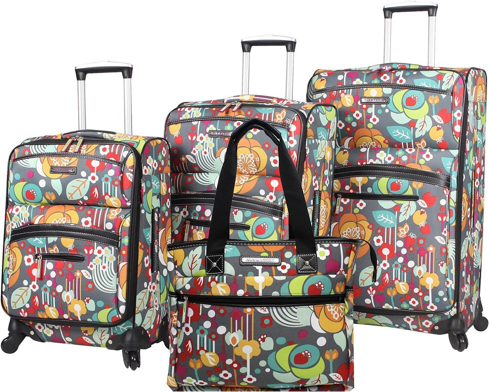 Lily Bloom Bliss 4-Piece Luggage Set