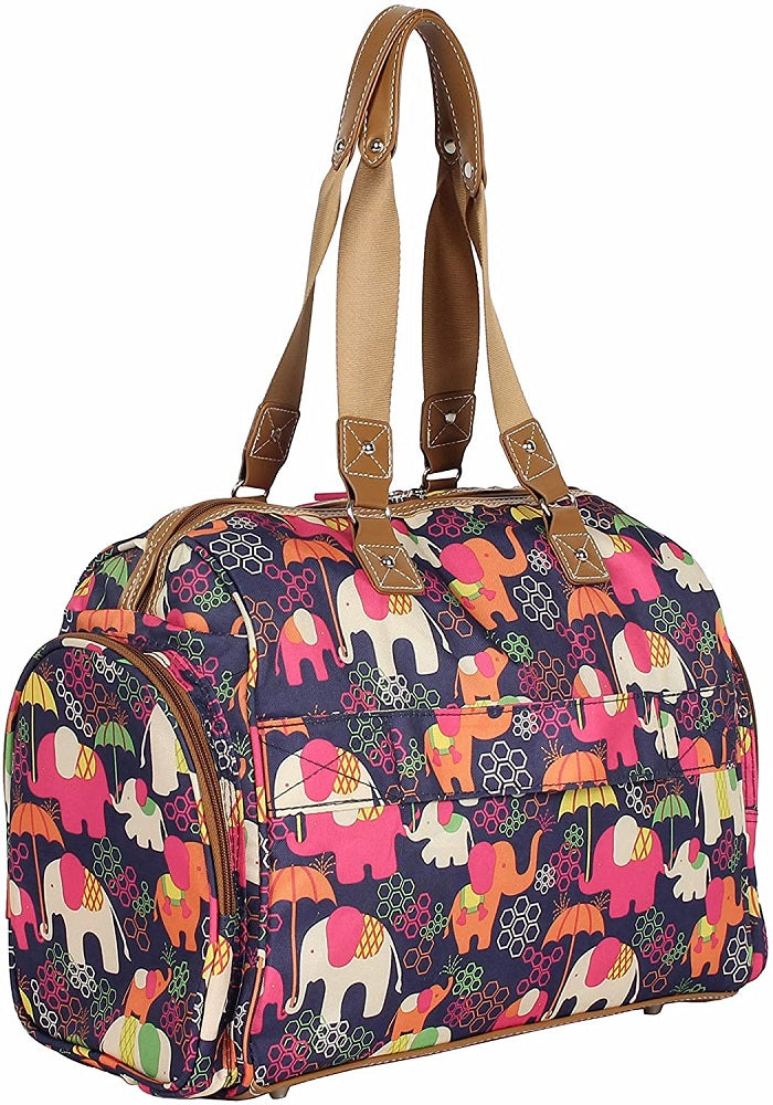 Lily Bloom Elephant Rain 4-Piece Luggage Set
