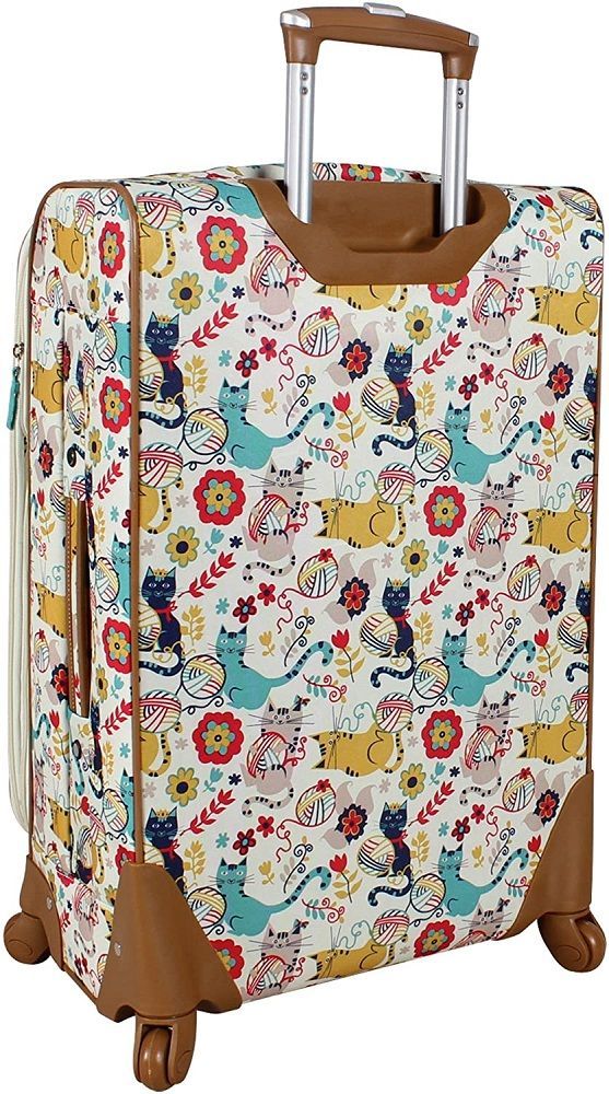 Lily Bloom Furry Friends 3-Piece Under Seat Luggage Set