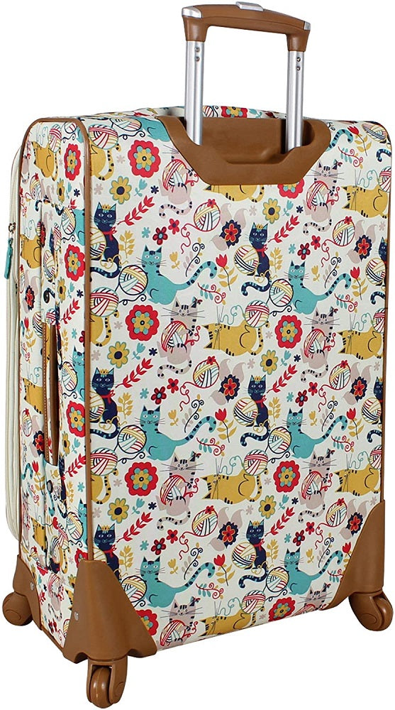 Lily Bloom Furry Friends 4-Piece Luggage Set