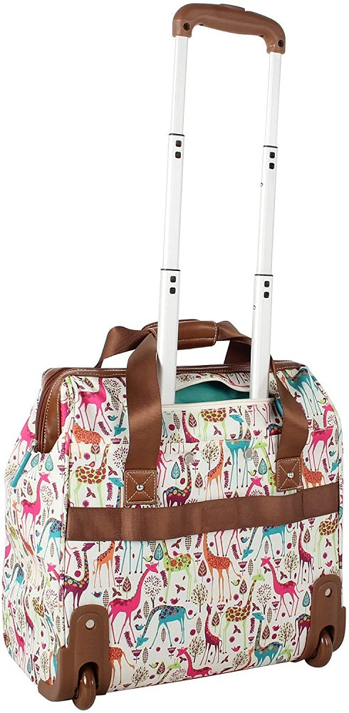 Lily Bloom Giraffe Park 3-Piece Under Seat Luggage Set