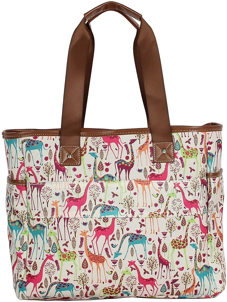 Lily Bloom Giraffe Park 4-Piece Luggage Set