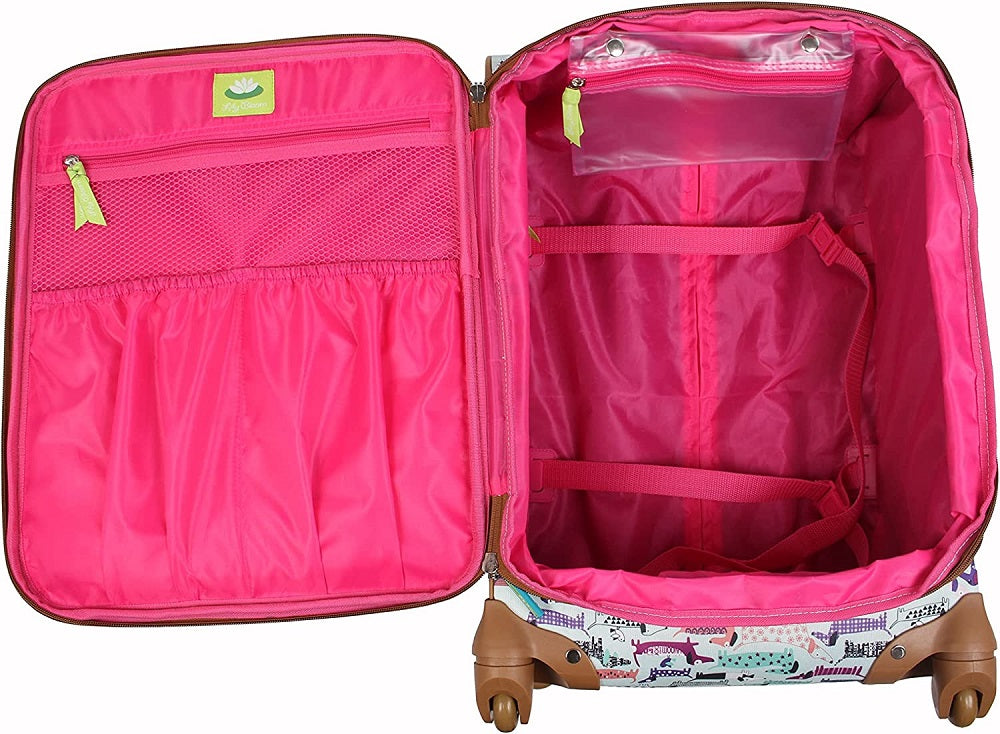Lily Bloom Totally Paw-some 3-Piece Luggage Set