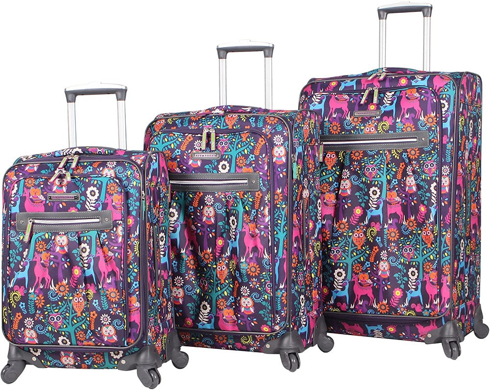 Lily Bloom Wildwoods 3-Piece Luggage Set