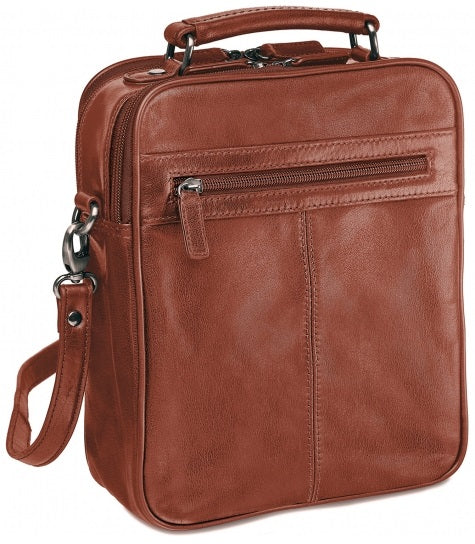 Mancini Arizona Leather Double Compartment Man Bag