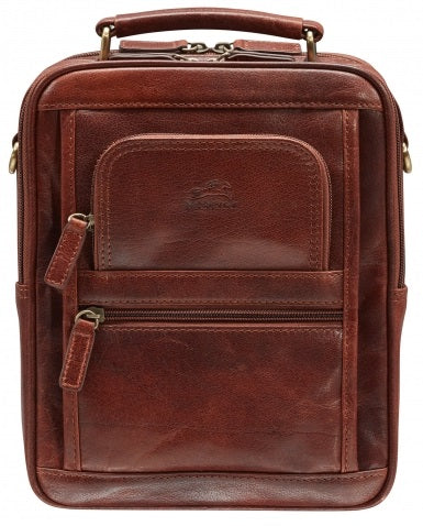 Mancini Arizona Leather Large Man Bag