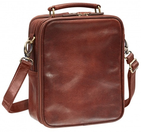 Mancini Arizona Leather Large Man Bag