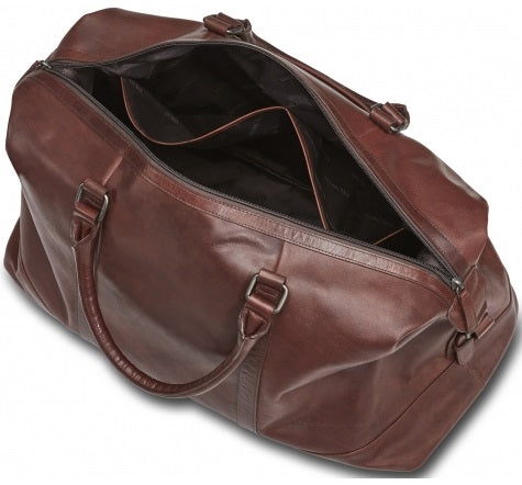 Mancini Buffalo Leather Carry-On Duffel