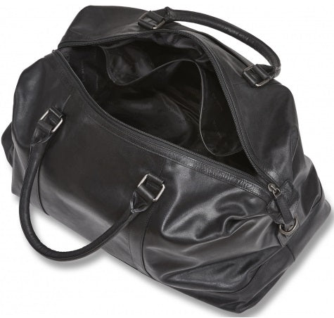 Mancini Buffalo Leather Carry-On Duffel